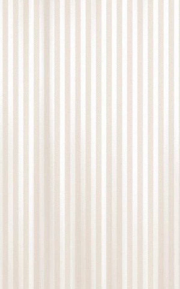 Aqualine Duschvorhang 180x200 cm Beige PE mit Ringen - Bild 2