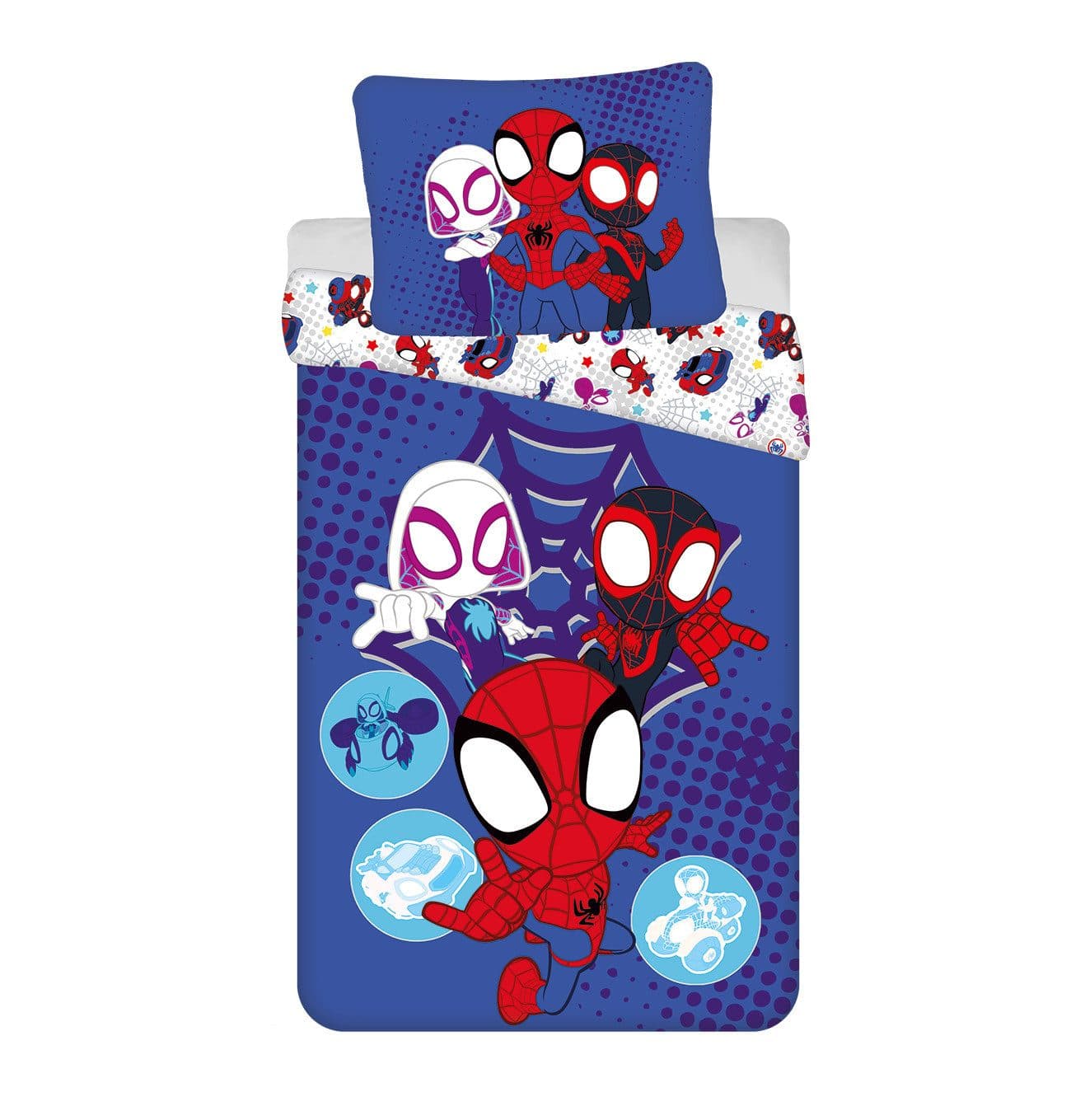 MARVEL Bettwäsche Wendebettwäsche Spidey Amazing Friends Baumwolle - Bild 2