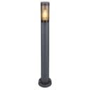 GLOBO LIGHTING Außen-Stehlampe Anthrazit IP44 Sockelleuchte Bild 2