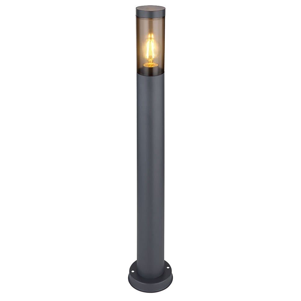 GLOBO LIGHTING Außen-Stehlampe Anthrazit IP44 Sockelleuchte - Bild 2