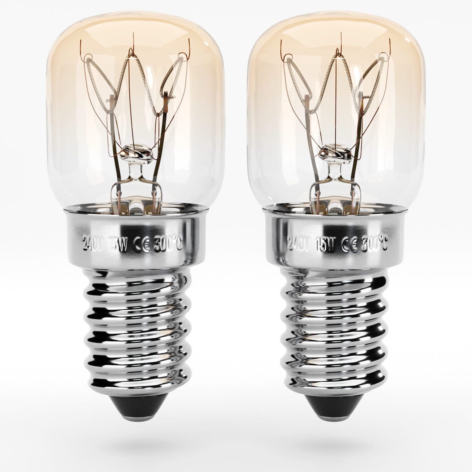 greate. Backofenlampe E14 15W 2er Pack Warmweiß 300°C Hitzebeständig - Bild 2