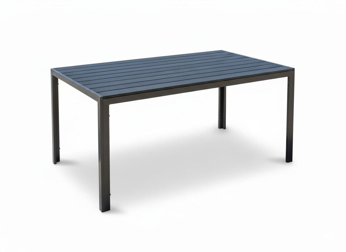 LEX Gartentisch Comfort 150x90 cm Nonwood Aluminium - Bild 2