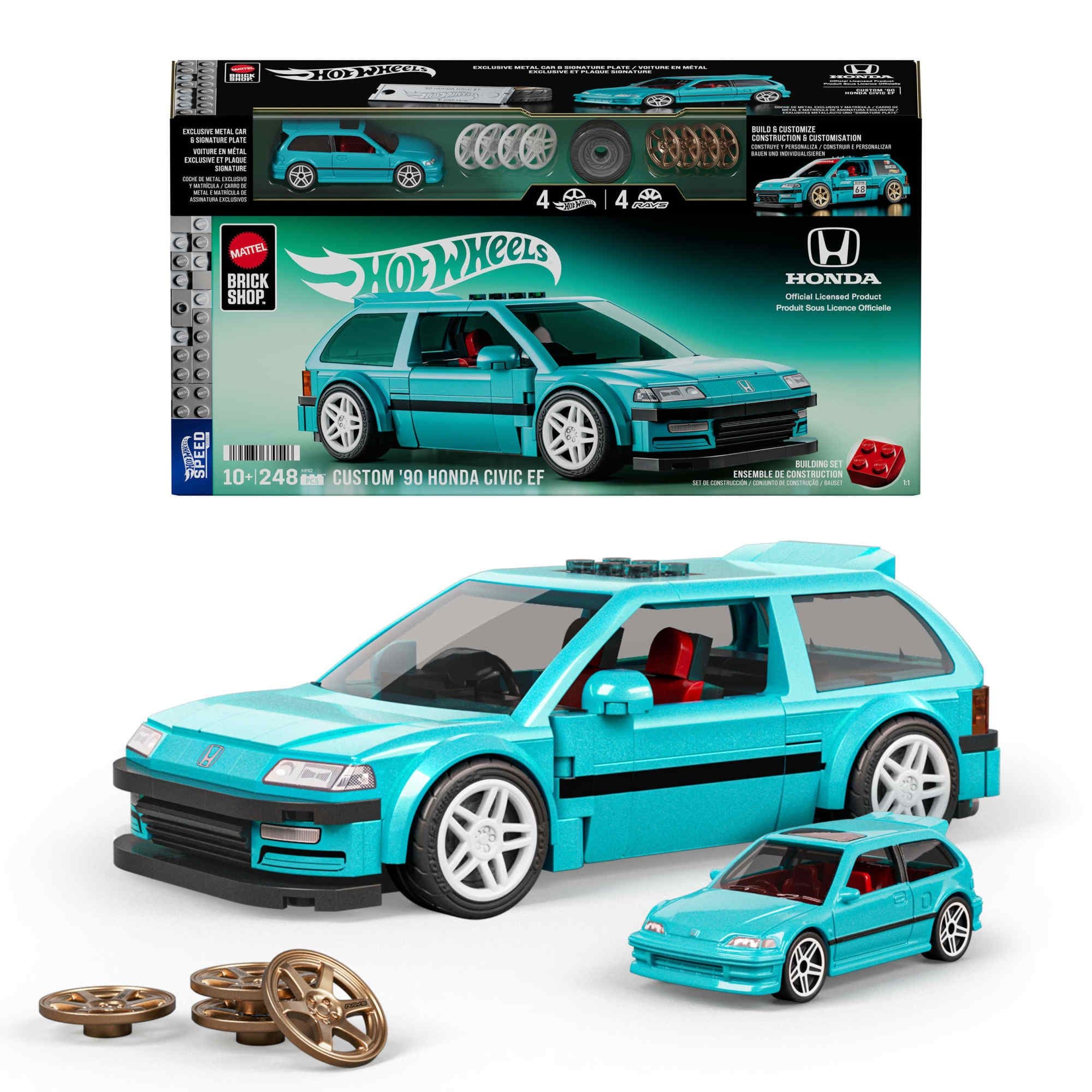 Mattel Modellbausatz Hot Wheels Speed Honda 2, Maßstab 1:32 - Bild 2