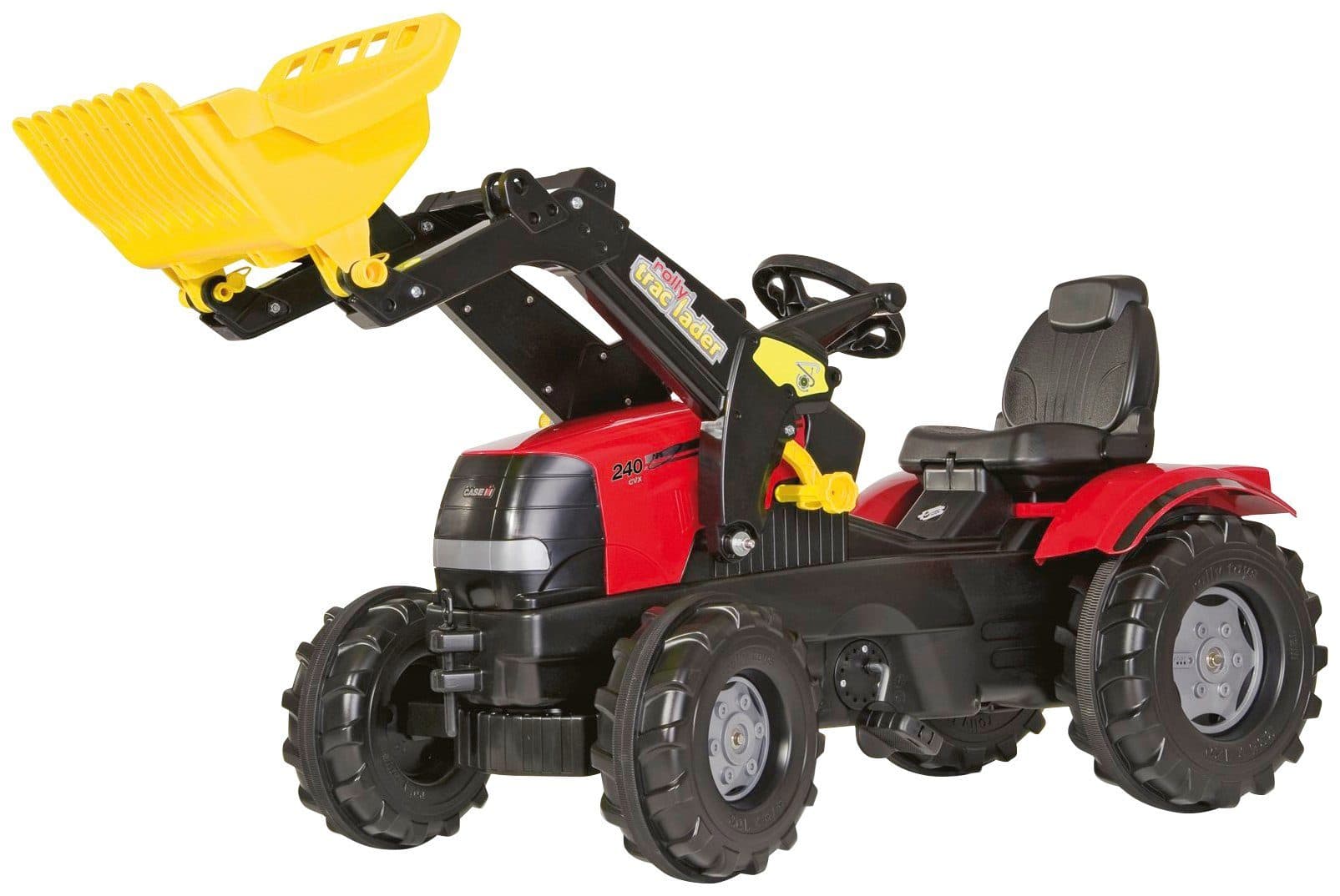 Tretfahrzeug ROLLY TOYS Case Puma CVX 240 rot