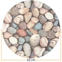 ANRO Schaum-Badematte Antirutschmatte PVC 5 mm Bild 2