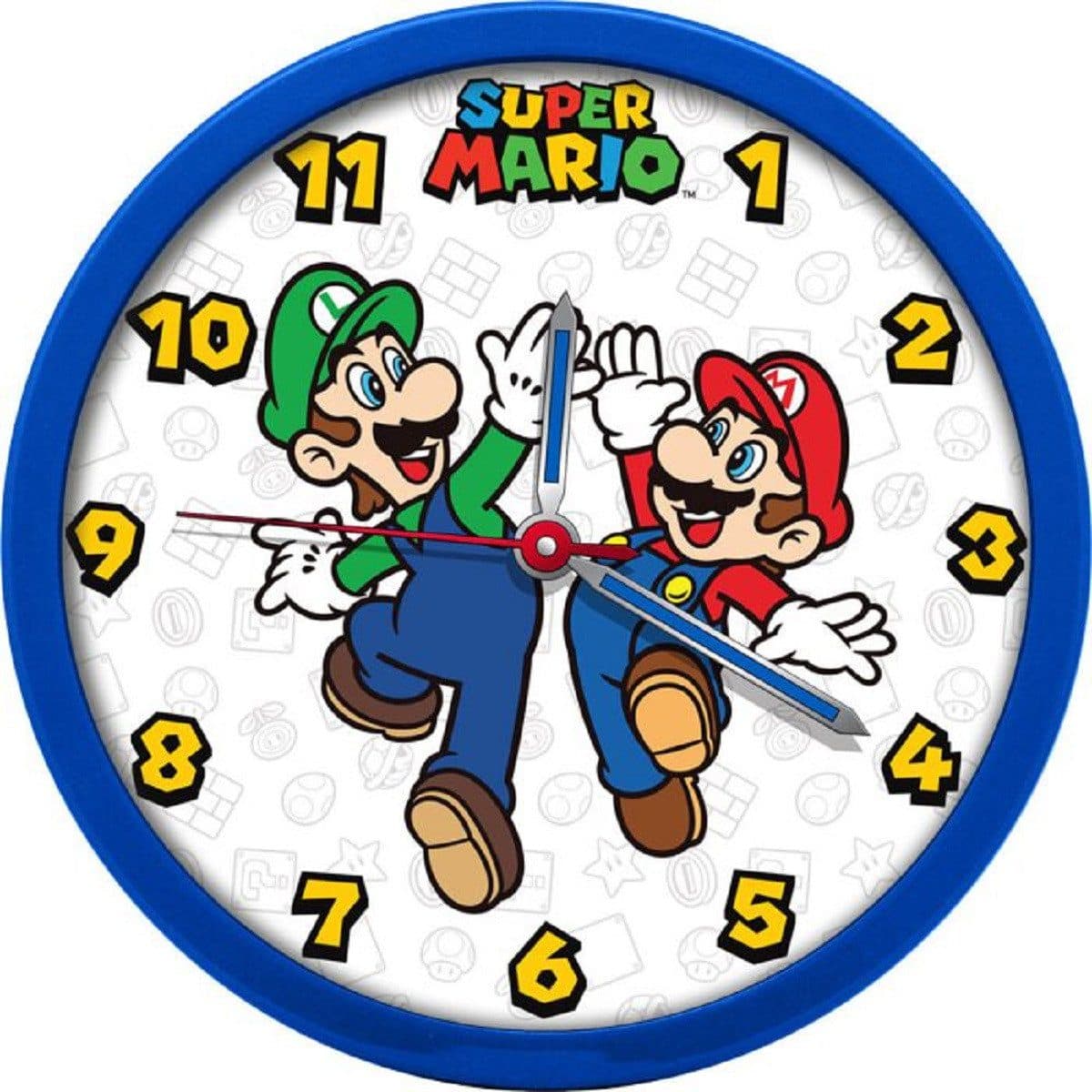 Super Mario Wanduhr Analoge 25cm Gaming Deko - Bild 2