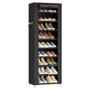 SONGMICS Schuhregal Schuhschrank 10 Ebenen für bis zu 20/40 Paar Schuhe Bild 2