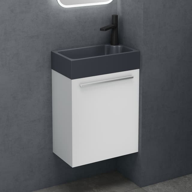 Badezimmer Schrank Set Pisa - Waschbeckenunterschrank