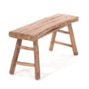 DESIGN DELIGHTS Sitzbank MALU 93 Natur Massivholz Handarbeit Bild 2