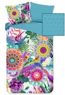 JACK Wendebettwäsche Mandala Jungle Satin 135x200cm Bunt Bild 2