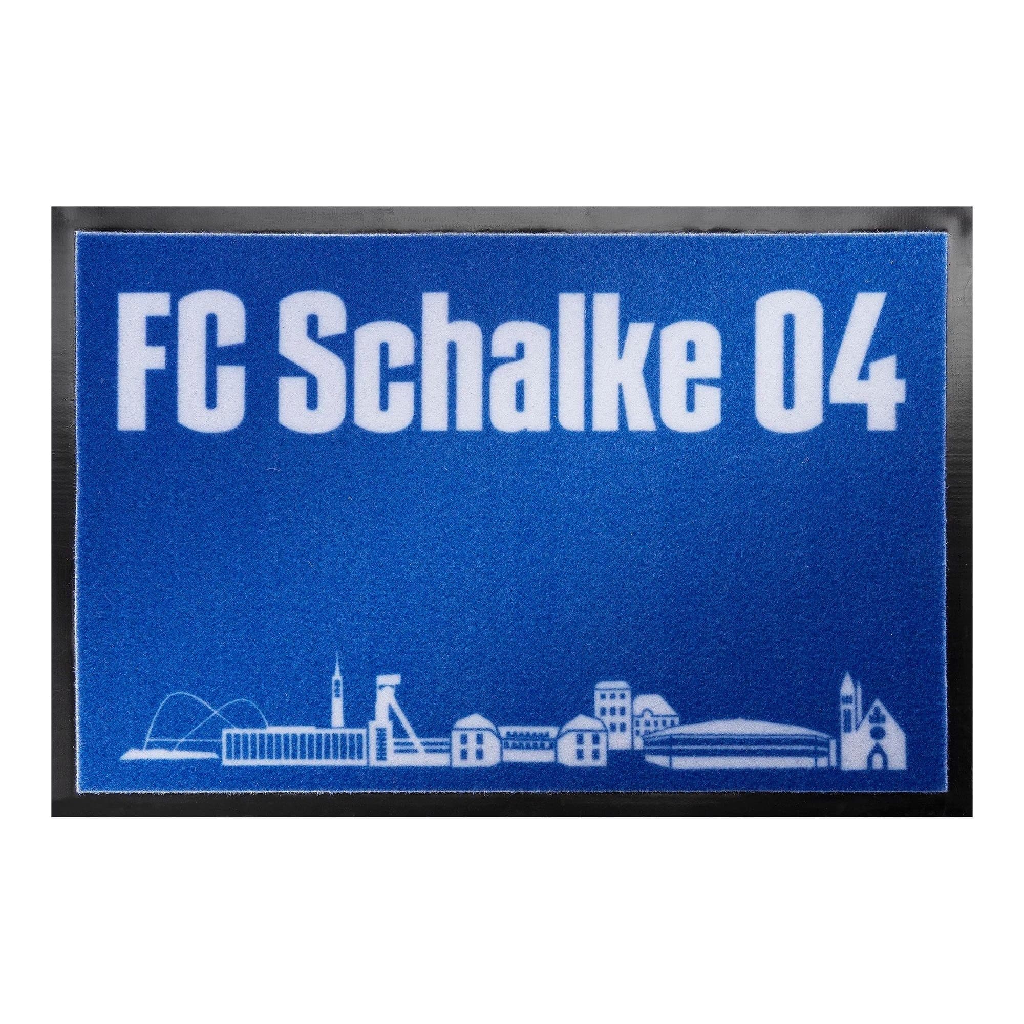 FC Schalke 04 Fußmatte Skyline Rechteckig