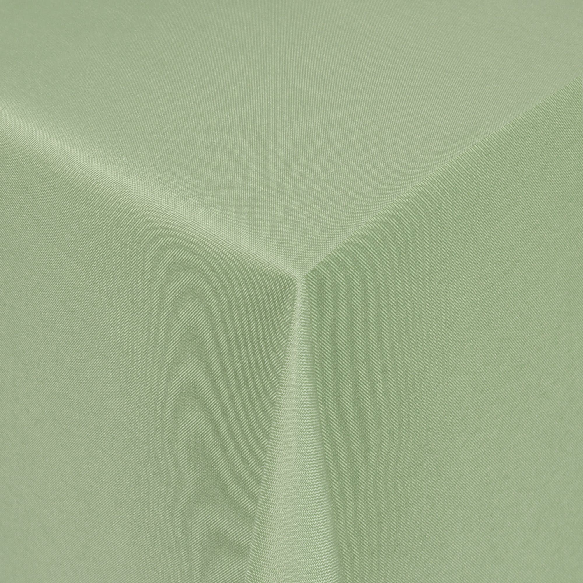Moderno Tischdecke Lind-Grün Uni Design Jacquard mit Saum