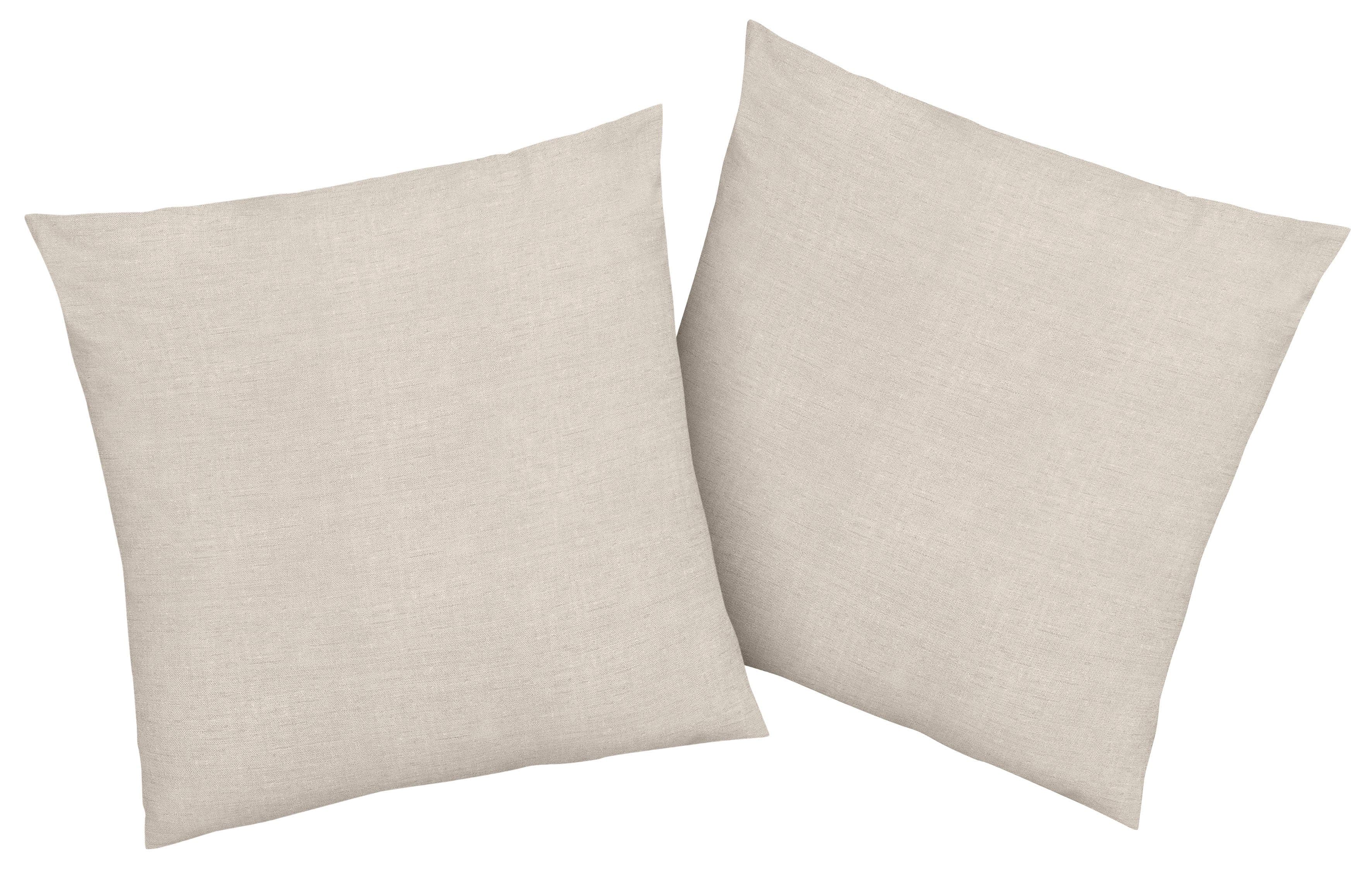 OTTO home Kissenbezug Melli Beige Meliert 100% Baumwolle - Bild 2