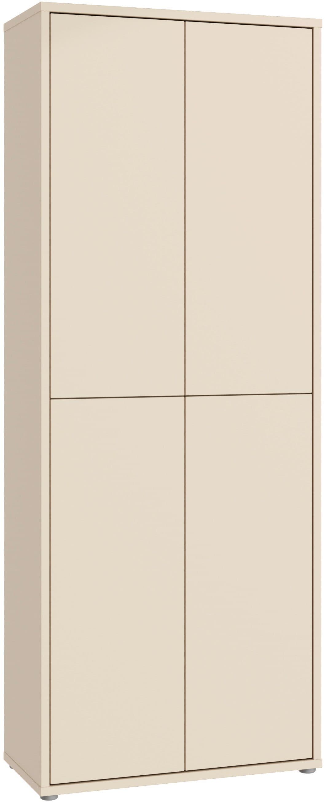 FORTE Schuhschrank Alice Springs Sand 4 Türen Push-to-open - Bild 2