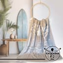 CHIEMSEE Doubleface Wohndecke Beige Kuscheldecke 150x200cm Bild 2