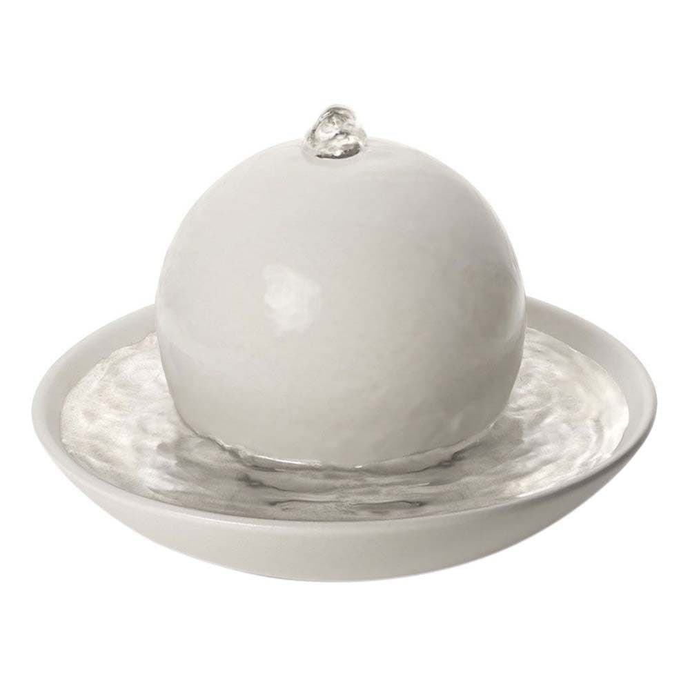 Primavera Life GmbH Duftbrunnen Rondo Cremeweiß Matt