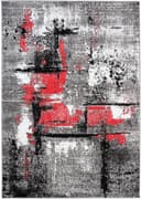 Mazovia Designteppich Grau Kurzflor Modern Bild 2