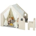 COSTWAY Spielzelt 6 in 1 Kindersitzgruppe Holz Bild 2