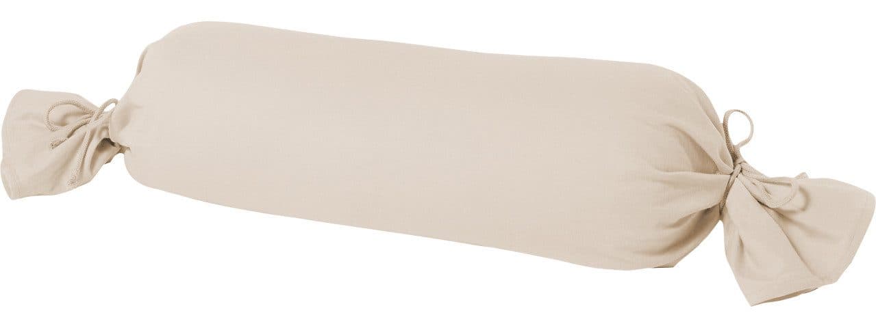 Nackenrollenbezug Jersey düne Beige