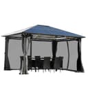 BRAST Pavillon Summerdream Aluminium 3x4m mit LED & Moskitonetz Bild 2