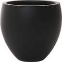 VIVANNO Blumentopf Fiberglas PLUTO Rund - Anthrazit Matt Bild 2