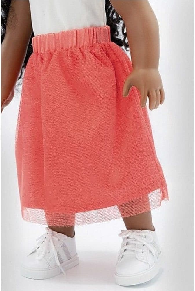 I´m a Girly Puppenbekleidung Set 43 cm Rosa Pink 2-tlg.