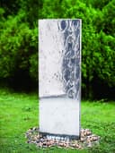 Köhko Gartenbrunnen Wasserwand mit LED-Beleuchtung Edelstahl Bild 2