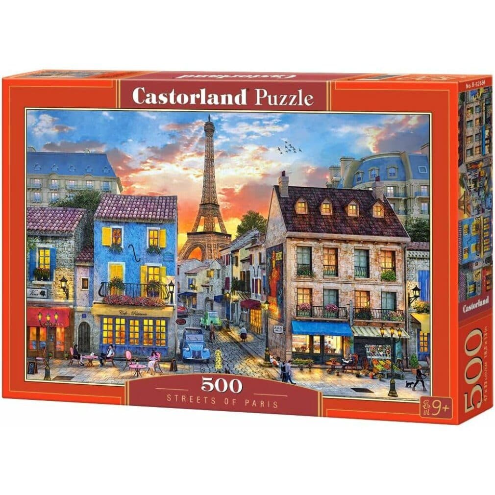 Castorland Puzzle Pariser Straße 500 Teile Bunt - Bild 2