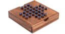 Logoplay Holzspiele Solitär Gr. L - Blaue Stecker - 13x13 cm Bild 2