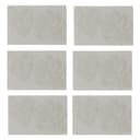 ZELLER Platzset Set Beige Monstera Design 6-teilig Bild 2