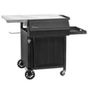 BBQ-Toro Grillwagen 100x73x91 cm Schwarz Grilltisch Beistelltisch Bild 2