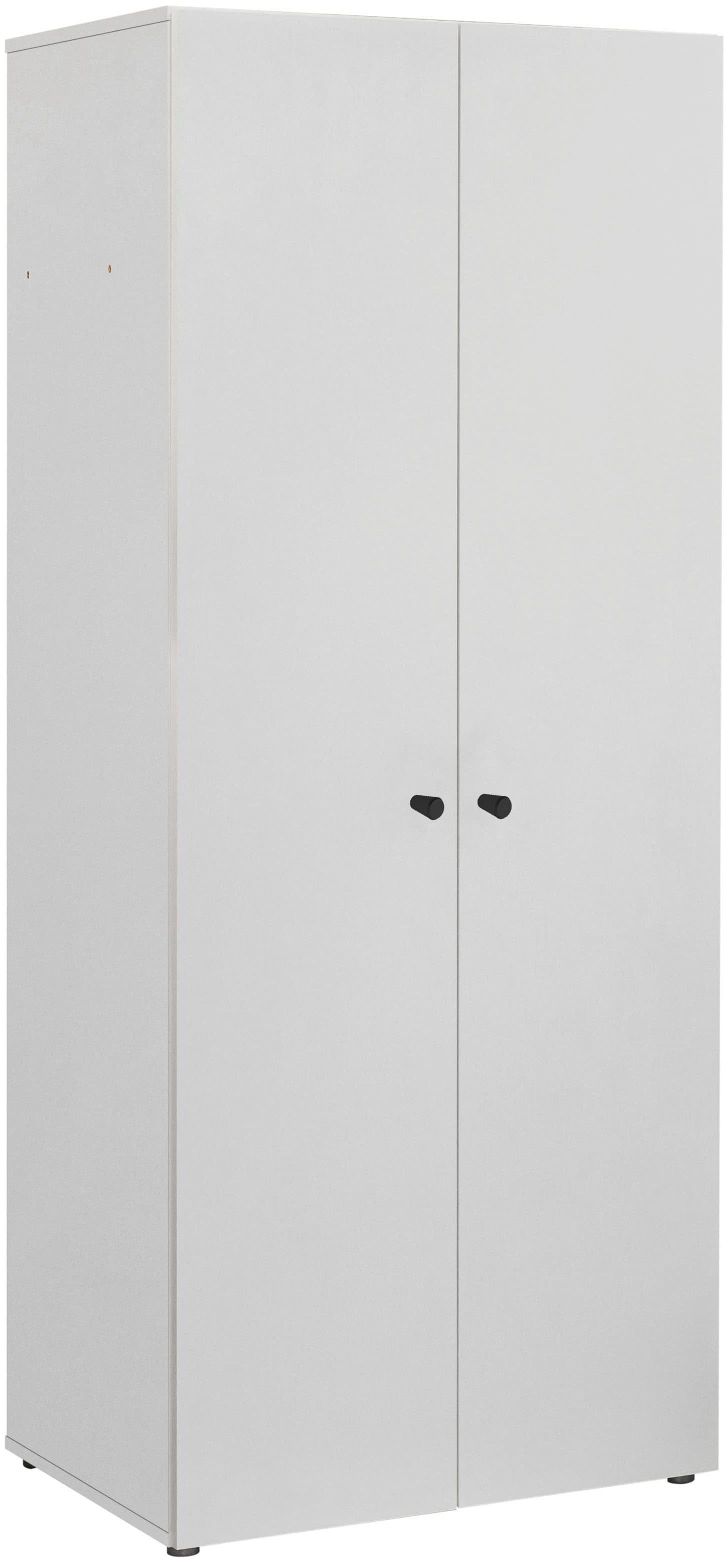 Schlafkontor Drehtürenschrank Base Kleiderschrank Joe Weiß Holzwerkstoff - Bild 2