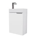 Planetmöbel Waschtisch Waschbeckenunterschrank 40cm Weiß Bild 2