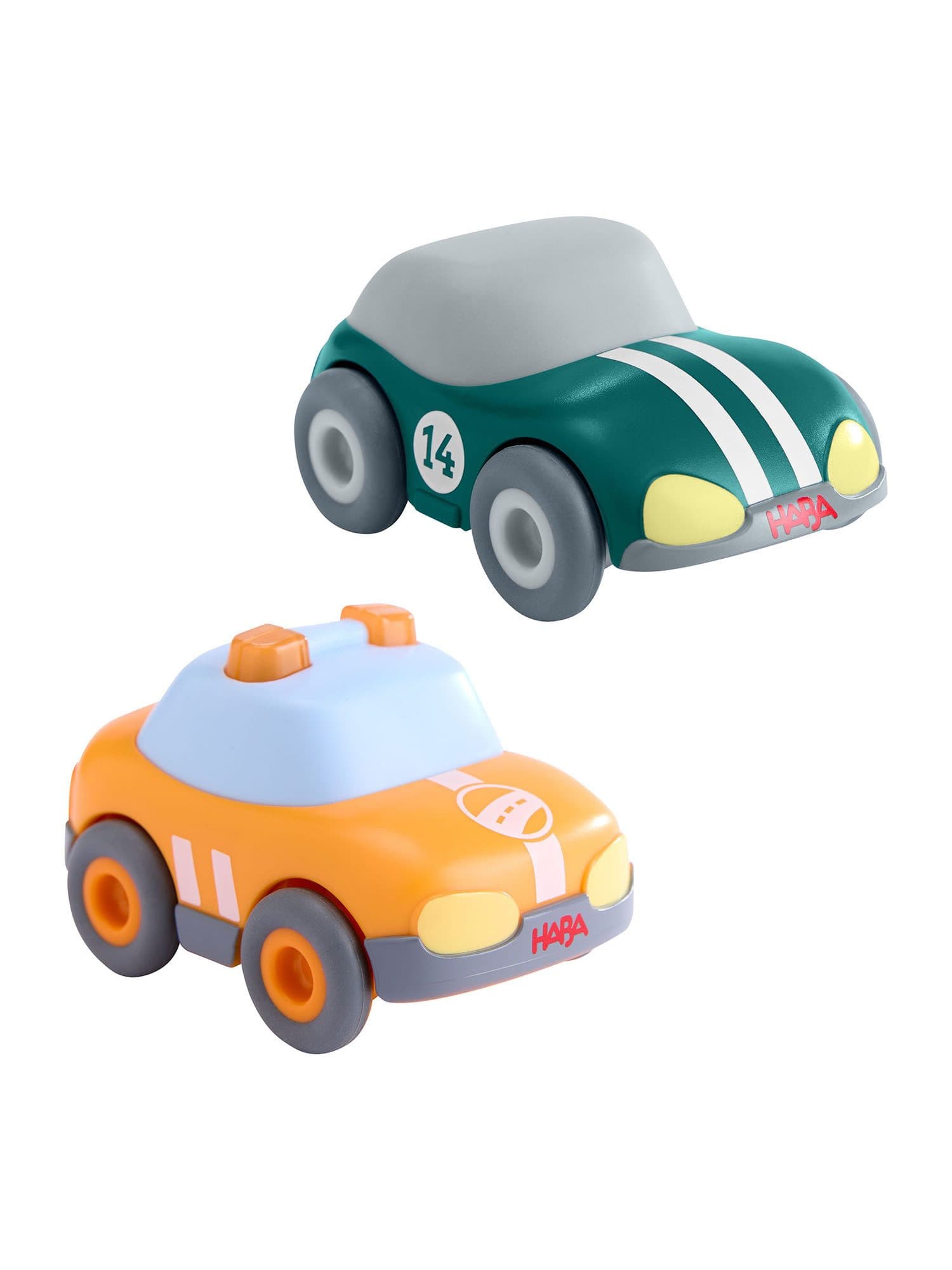HABA Spielzeug-Auto Set Grüner Flitzer & Safety Car, unisex neutral - Bild 2