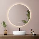 EMKE Badspiegel Rund LED Dimmbar Touchschalter IP44 Bild 2