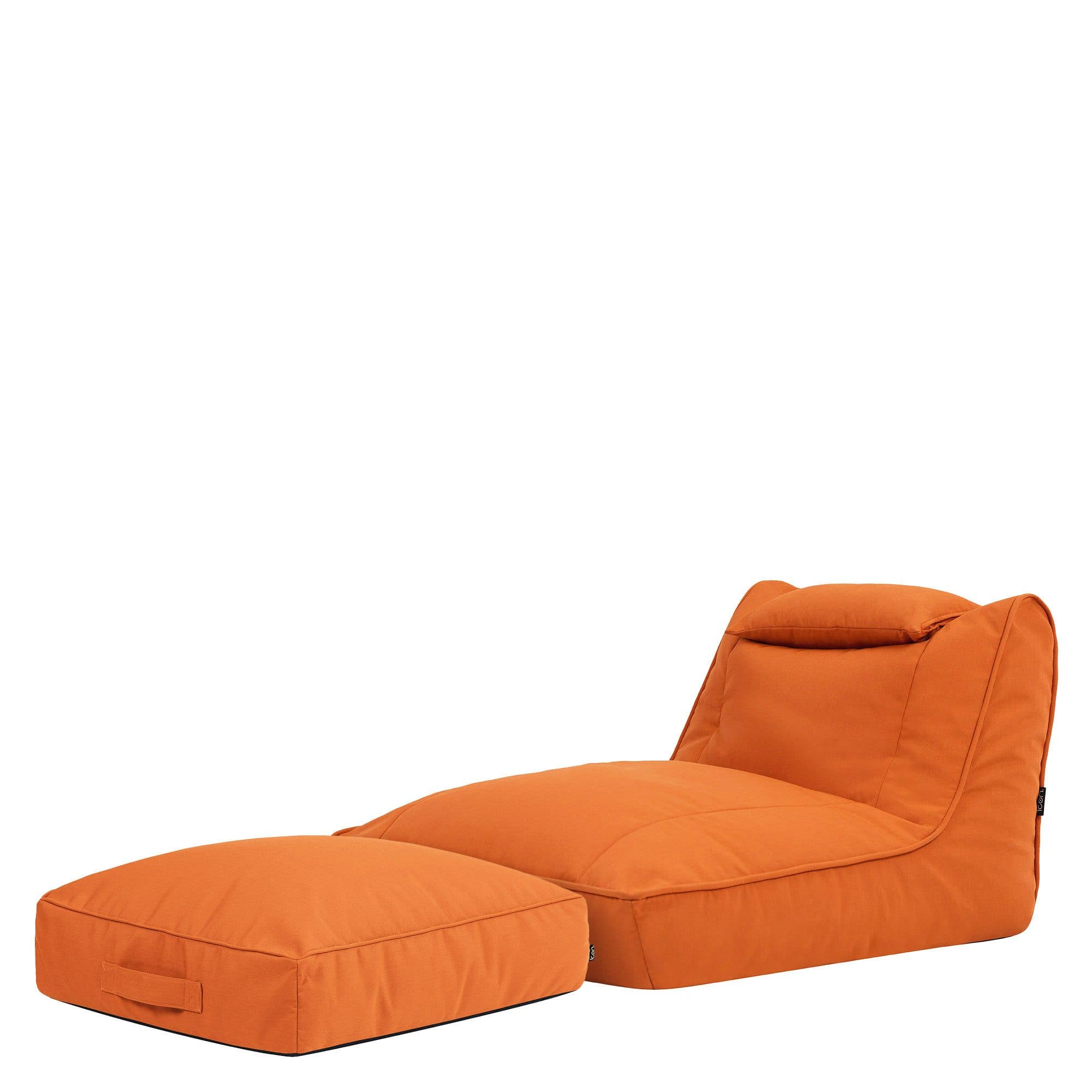 icon Sitzsack Liege Nova Orange mit Bodenkissen Olefin - Bild 2