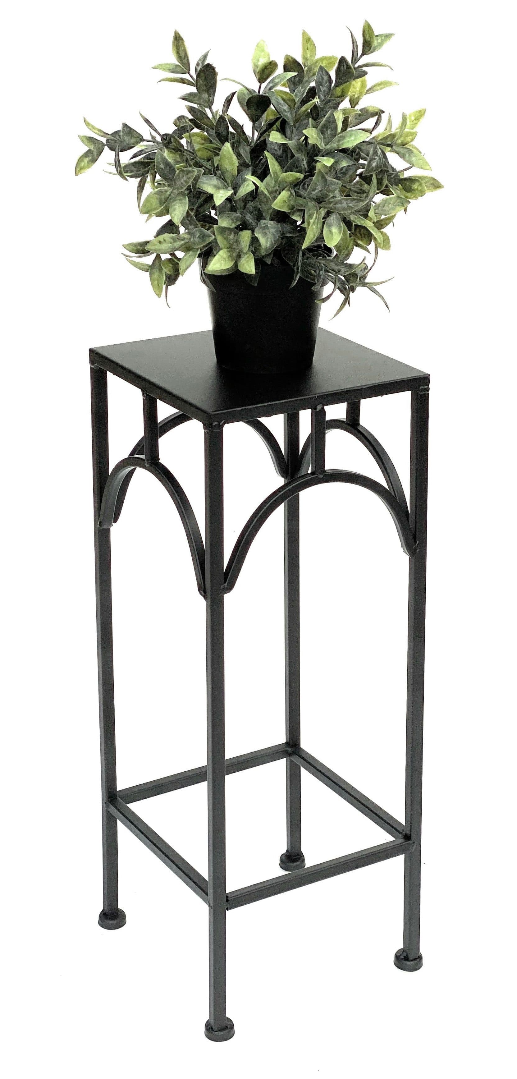 DanDiBo Blumenhocker Metall Schwarz Moderner Beistelltisch - Bild 2