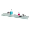 bremermann Wandregal Bad-Serie PIAZZA Glas Edelstahl Matt Bild 2