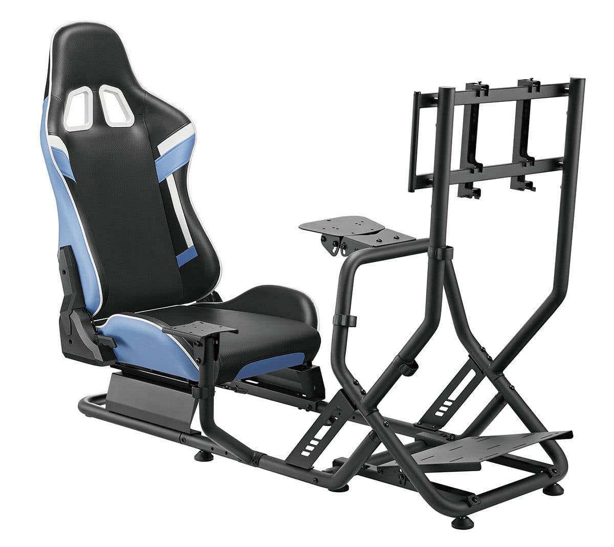 Ergolutions Simulator Cockpit: Ergonomischer Gamingstuhl & TV-Halterung