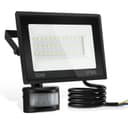 Clanmacy LED Flutlichtstrahler 50W Außenleuchte Kaltweiß Bewegungsmelder Bild 2