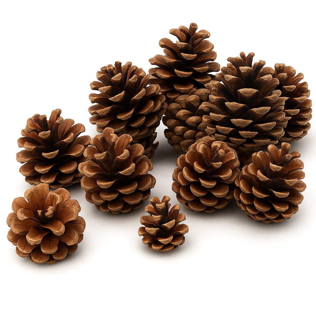 NaDeco Naturmaterial Schwarzkiefer-Zapfen 1kg Pinus nigra - Bild 2