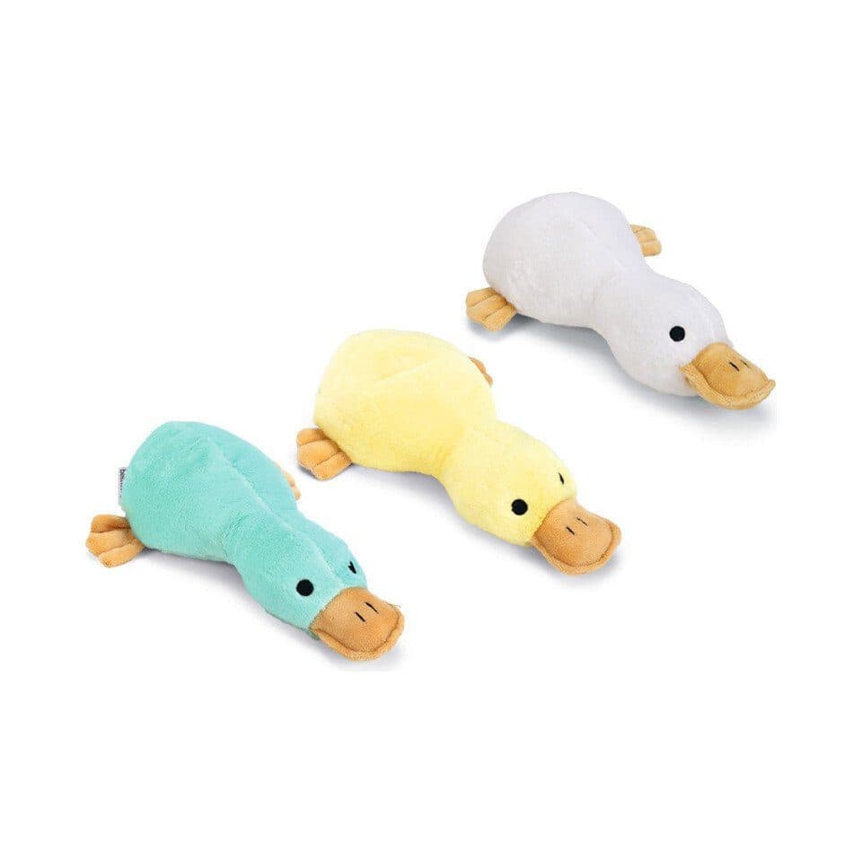 Beeztees Hundespielzeug Ente Peppin Plüsch mit Squeaker