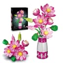 Bundviel Lotus Flowers Building Kit 710 St. Rosa mit Vase Bild 2