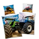 Familando Kinderbettwäsche Traktor Trekker 2-teilig 100% Baumwolle Bild 2