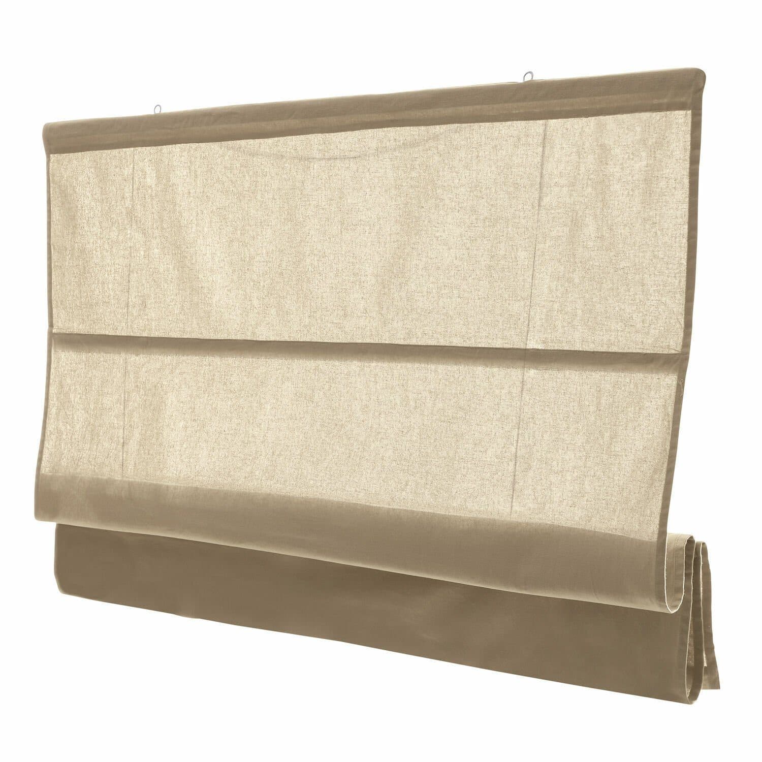 Mirabeau Raffrollo Fides Leinen Beige - Bild 2