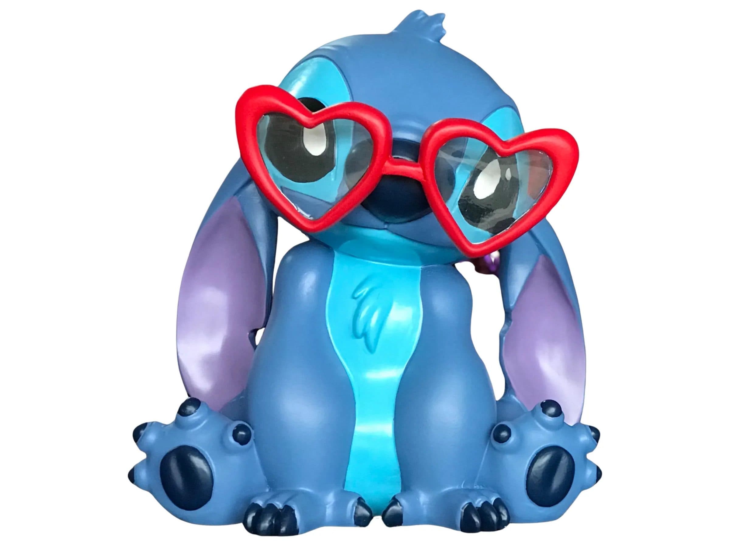 Disney 3D Statue Stitch Sonnenbrille Herz Love 25 cm