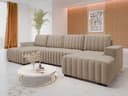 MIRJAN24 Wohnlandschaft Hugo U Ecksofa mit Schlaffunktion und Bettkasten Bild 2