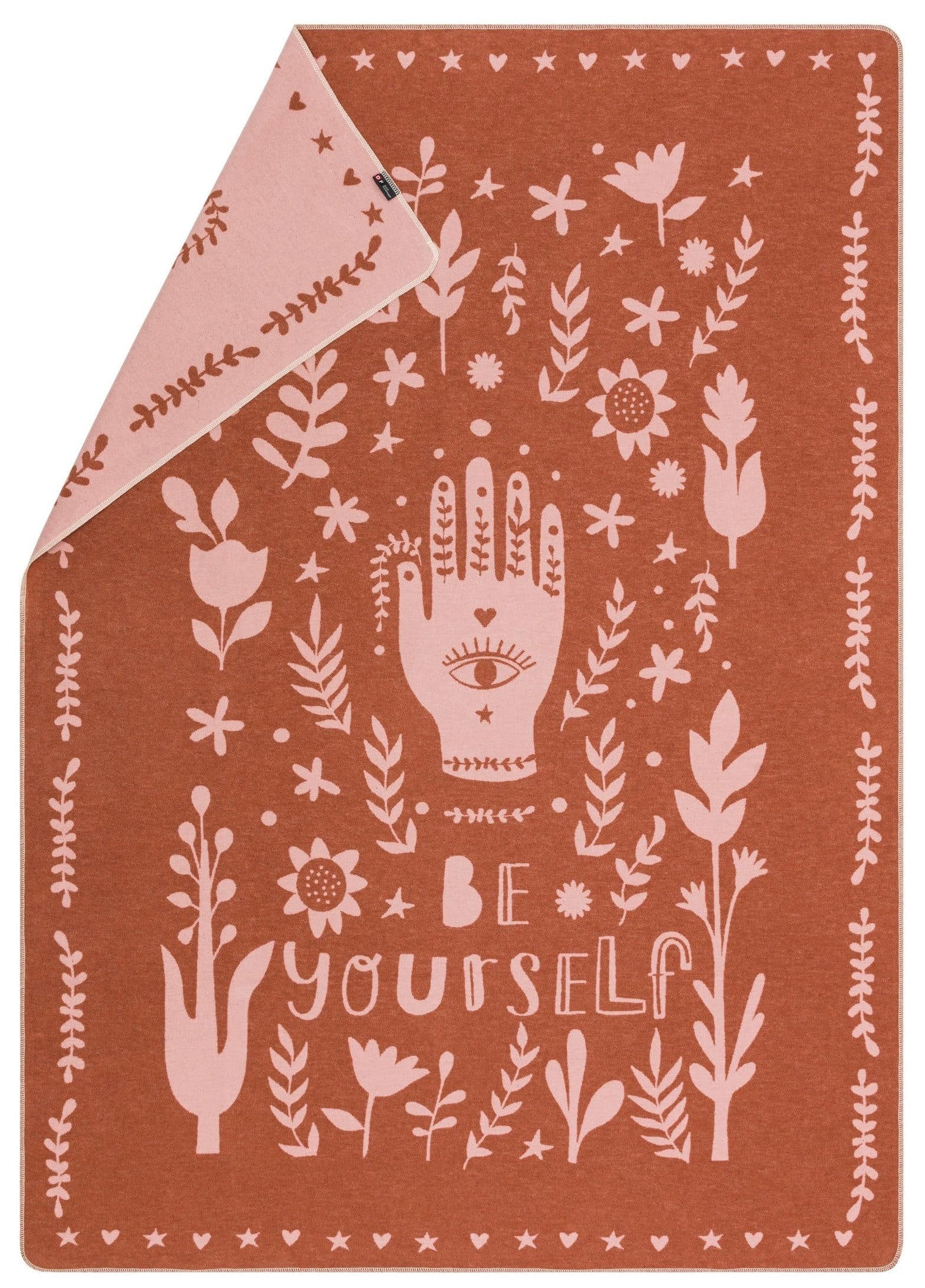 David Fussenegger Wohndecke Silvretta 'be yourself' Kupfer-Orange/Rosa - Bild 2
