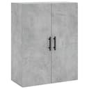 vidaXL Hängeschrank Wandschrank Betongrau Bild 2