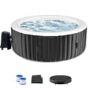 Meulbaty Whirlpool aufblasbar MSpa Tekapo 2-4 Personen Schwarz/Weiß Bild 2